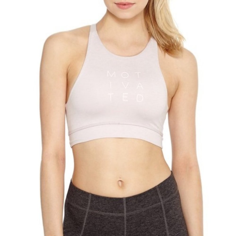 good hYOUman Motivated Sports Bra NWT L
